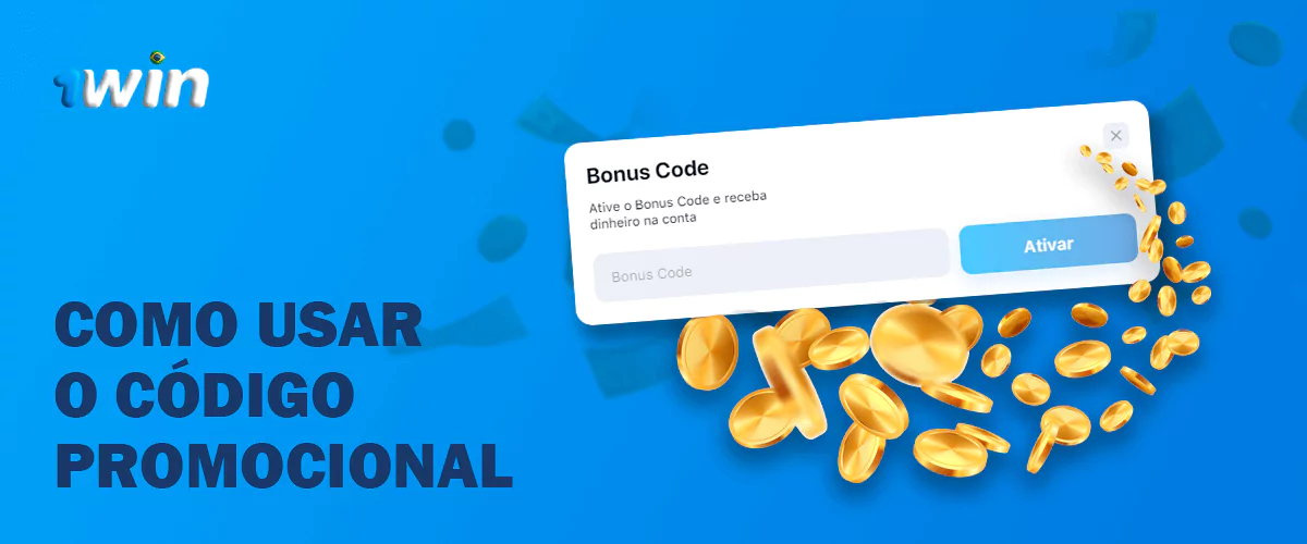 Passos para usar o código promocional 1Win